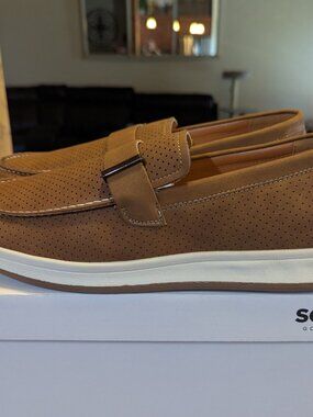 Sonoma Goods For Life Reubenn Cognac Men's US 11.5 New in Box